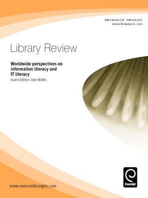 cover image of Library Review, Volume 54, Issue 4
